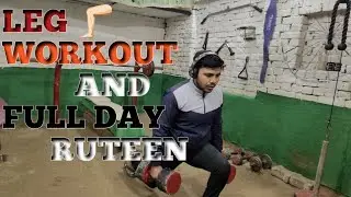 DAY 17 FITNESS VLOG।। BEST LEG WORKOUT।। LEG DAY।। PINKU FITNESS 1।।