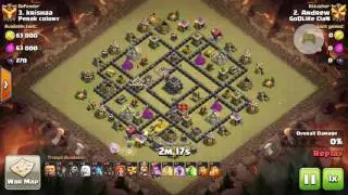 Queen walks with low level queen ! (Clash of Clans)