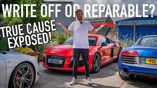 My Fire Damaged R8 - Write off or Reparable?