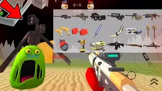 Chicken Gun Pro - Slime Monster & Siren Head