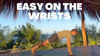 Easy on the Wrists: 45-Minute Vinyasa Flow with Wrist-Friendly Modifications