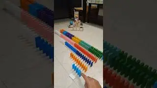 1 to 100 Dominoes Colourful Part 2 #domino