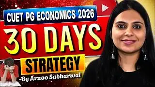 CUET PG ECONOMICS EXAM STRATEGY | CUET PG ECONOMICS 2026 PREPARATION | CUET PG ECONOMICS COACHING