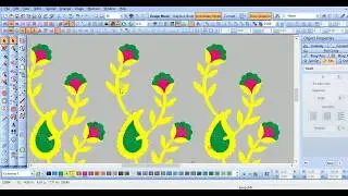 Wilcom Software Tutorial How to make embroidery design in -  E2