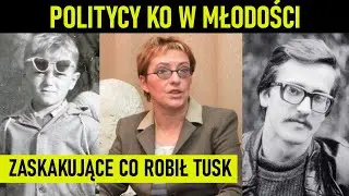 Jak wyglądali i co robili politycy KO w młodości? Co robił Donald Tusk?