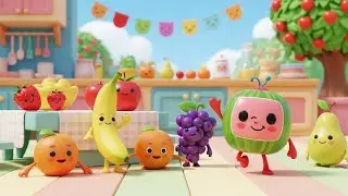 Counting Fruits Song | Learn Numbers and Fruits for Kids | Nursery Rhymes & Songs for Children