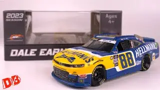 2023 DALE EARNHARDT JR HELLMANNS CHEVROLET CAMARO DIECASTBUFFET NASCAR DIECAST REVIEW 1/64