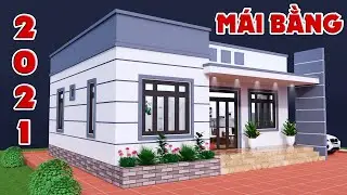 MẪU NHÀ CẤP 4 MÁI BẰNG GIÁ RẺ MÀ VẪN ĐẸP AI CŨNG MÊ