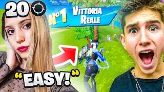 MIA *SORELLA* fa il PROVINO per IL MIO TEAM, TROLL EPICO!! Fortnite ITA