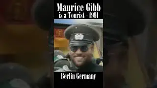 Maurice Gibb Tourist in Berlin Germany 1991