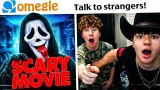 Ghostface Takes Over Omegle! (Scary Movie Edition)