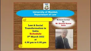 Law and social transformation in India