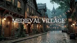Medieval Village Music ~ Enchanting Medieval Folk Background Music for Relaxation