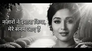 नज़ारों ने इशारा किया | Classic Hindi Romantic Song | Vintage Bollywood Feel