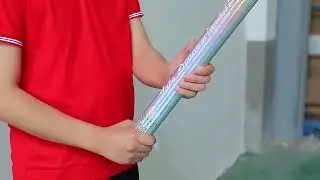 rainbow confetti cannon & iridescent confetti party poppers