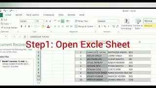 Excle me table insert all method