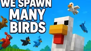 Minecraft Funny Bird Spawning Challenge 🐦🤣 | Mine Master Sona