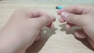 Как легко и надёжно привязать карабинчик к леске!