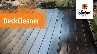 DeckCleaner | How to clean wooden floors & WPC outdoors