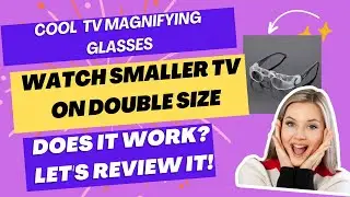TV Magnifying Glasses, Glasses for watching TV, Review!