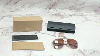 Burberry Sunglasses Model-  BE3113 Color-1109/13 Light Gold/Brown Gradient Lenses