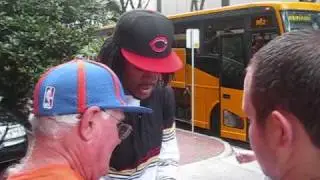 Knicks Rookies, Jordan Hill, Toney Douglas, Marcus Landry Signing Autographs