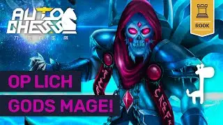 LICH GODS MAGE! Dota Auto Chess OP HIGH RANKED MAGE BUILDS!