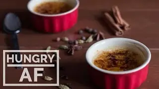 Vanilla Chai Creme Br&ucirc;l&eacute;e | Hungry AF