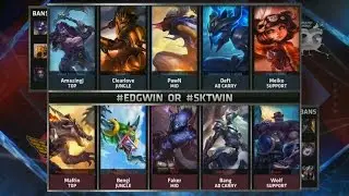 EDG vs SKT Highlights - EDWARD GAMING vs SK TELECOM T1 - S5 WORLDS 2015 GROUP STAGE