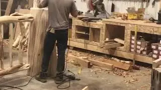 Two amazing log beds