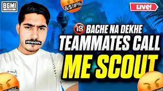 Teammates call me scout Why?? | 1NonlyRadio w Bgmi-Pubg Mobile Live #pubgmobile #live #bgmi