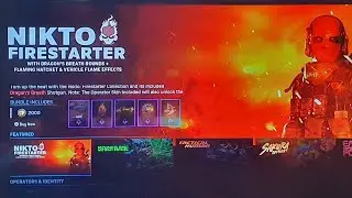 *NEW* NIKTO FIRESTARTER BUNDLE in MODERN WARFARE! NIKTO FIRESTARTER in COD MW (NIKTO DETONATOR SKIN)