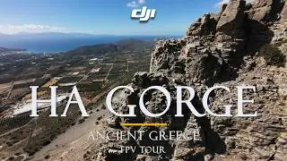 *Ha Gorge, Crete | DJI Avata 2 FPV Drone Tour of Ancient Greece