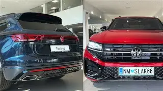 НОВЫЙ Volkswagen TOUAREG 2024 &mdash; ДВА цвета. Сравнение экстерьера.