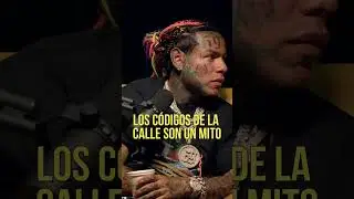 @6ix9ine dice que Los codigos de la calle son un mito #shorts #moluscotv #Molusco Pr