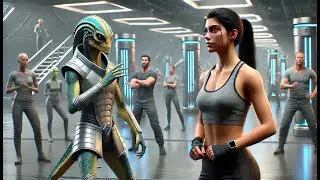 Alien Instructor Hit the Deathworld Girl in Combat Class - Instant Karma Broke His Face | HFY Sci-Fi