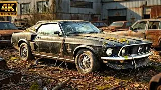 ASMR Ford Mustang Boss 429 1969 Full Restoration From Abandoned to New