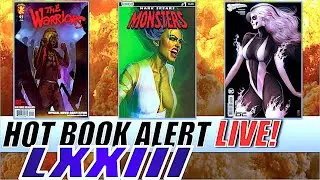 HOT BOOK ALERT LIVE! #73: MARVEL MOVIE NEWS/🔥 COMICS FOR 7.20.25
