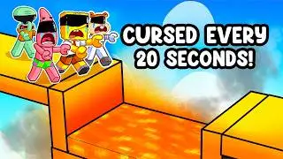 SpongeBob Plays The Most CURSED OBBY With MY FRIENDS...