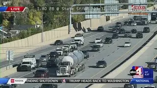 TRAFFIC ALERT: Crash on I-80 EB near state street leads to lane closures