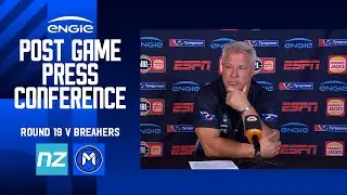 NBL26 Round 19 : Breakers v United - Post-Match Media Conference