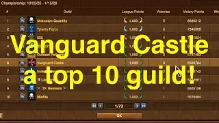 Vanguard Castle in the Top 10!