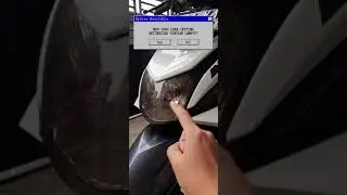 TIPS & TRICK‼️STEL SOROTAN LAMPU DI MOTOR #shorts #fyp #miom3modifikasi