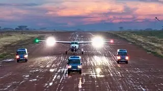 First Touchdown in Seronera - Serengeti | Miracle Air