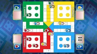 Ludo King 4 Players Match || Kudo King Tips & Tricks || How to win Ludo king || Ludo King Gameplay