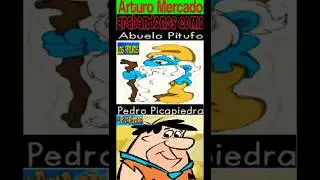 Arturo Mercado: leyenda del doblaje; grab&aacute;ndonos como el Abuelo Pitufo y Pedro Picapiedra #doblaje
