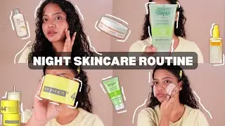 My simple BUT EFFECTIVE night skincare routine!🌙✨