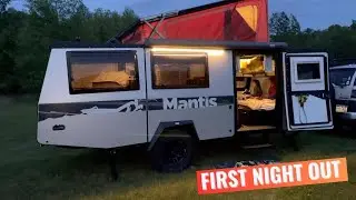 Первая ночь в нашем новом Taxa Mantis Overland