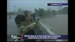 Ondoy hits Metro Manila