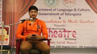 mltws by ask actors working on telangana padakoshalu for a mltws online radio task at ravindrabharat